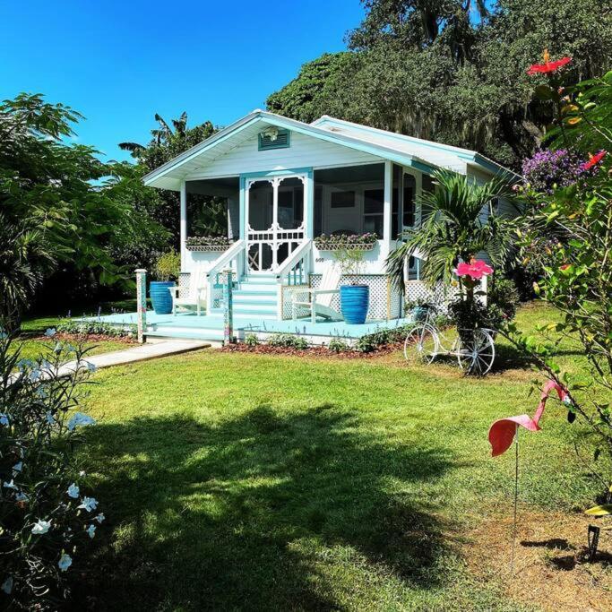 Charming 1935 Florida Cottage Overlooking Lake Tulane Avon Park Exterior photo